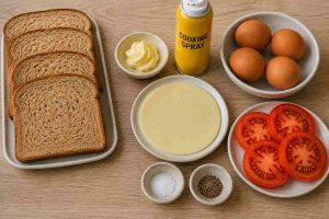 ingredients for making egg in a whole recipe