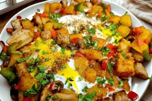 Easy Sweet Potato Egg Hash Recipe