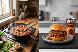 Homemade vs. Manwich What's the Difference