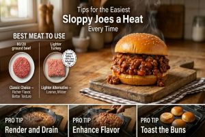 Tips for the Easiest Sloppy Joes