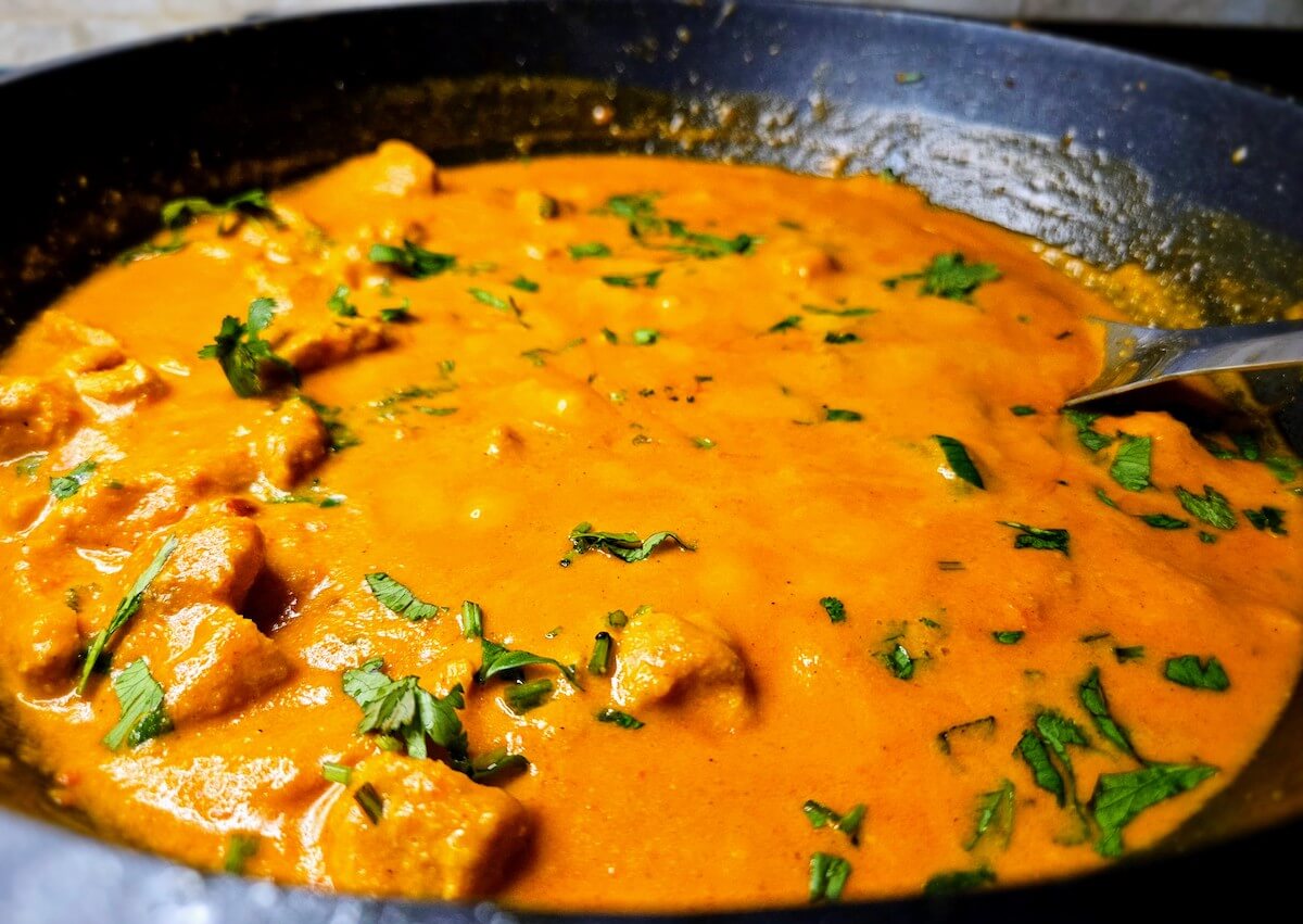 dairy free butter chicken