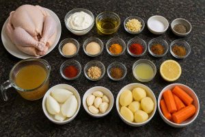 Ingredients for Chicken Roast