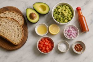 Ingredients for Avocado Toast