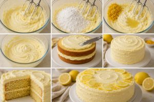 Frosting Option For Moist Lemon Cake Recipe