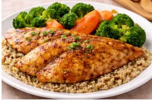 How to Serve Honey Baked Soy Sauce Tilapia Recipe