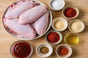 Ingredients of Baked Turkey Wings