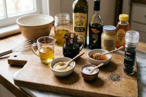 Ingredients for Honey Mustard Dressing