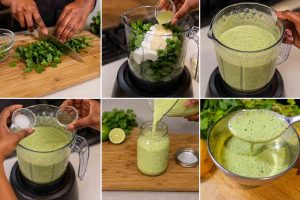Instructions For Making Cilantro Sauce