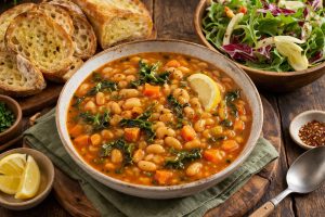 Slow Cooker White Bean Soup