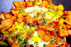 Sweet Potato Egg Hash Recipe