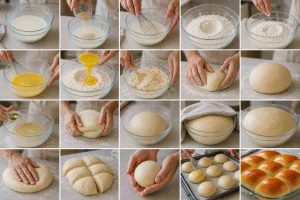 Step By Step Instructions For Dinner Rolls