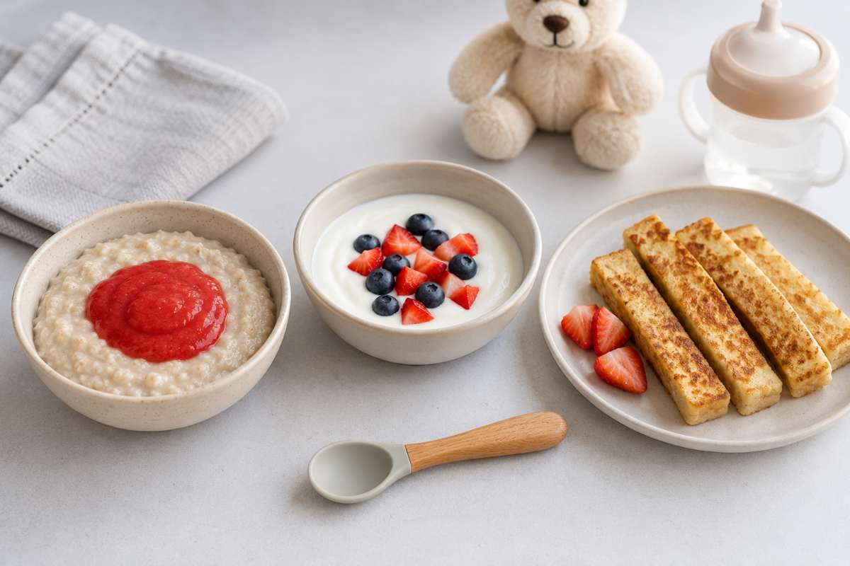 American and Continental Baby Breakfast Ideas