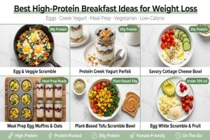Best High-Protein Breakfast Ideas for Weight Loss