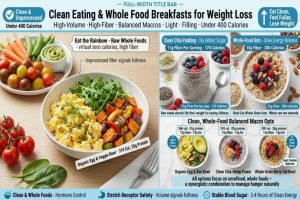 Clean Eating and Whole Food Breakfasts for Weight Loss