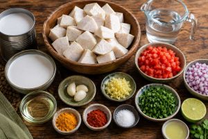 Ingredients For Creamy Coconut Nduma Recipe