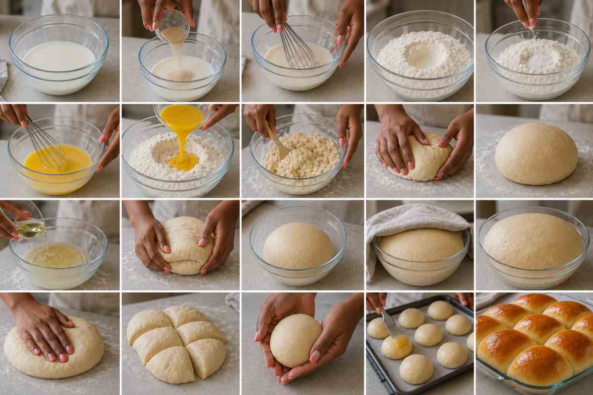 Instructions For Making Dinner Rolls