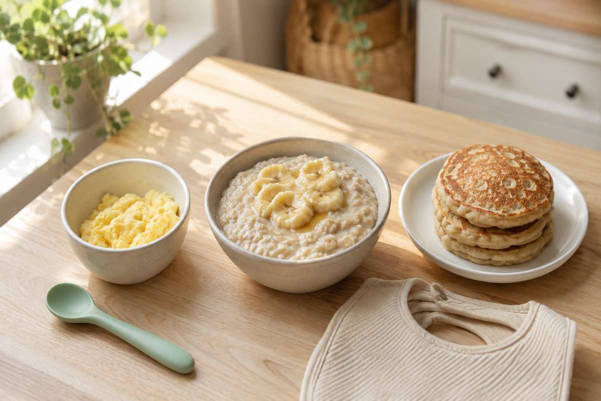 Pan Cooked Breakfast Ideas for Babies