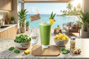 Pineapple Spinach Smoothie