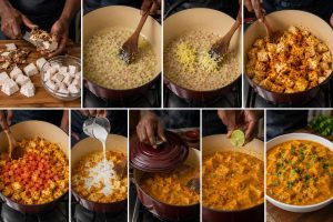Step by Step Instructions For Creamy Coconut Nduma