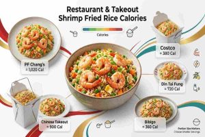 Calories in Restaurant & Takeout Shrimp Fried Rice