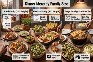 Dinner Ideas By Family Size