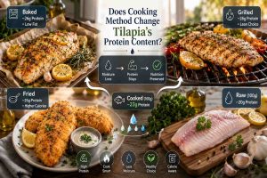 Does Cooking Method Change Tilapia Protein Content