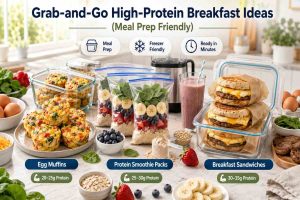Grab and Go High Protein Breakfast Ideas