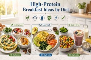 High Protein Breakfast Ideas by Diet