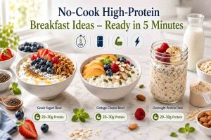 No Cook High Protein Breakfast Ideas