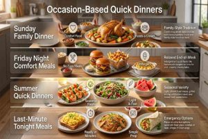 Occasion Based Quick Dinner Ideas