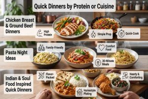 Quick Dinners By Protein or Cuisine