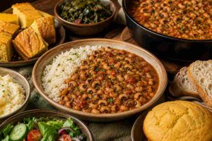 Serving Best Black Eyed Peas Recipe