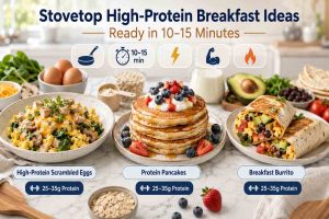 Stovetop High Protein Breakfast Ideas