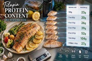 Tilapia Protein Content by Serving Size