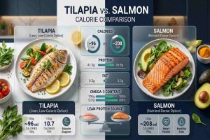 Tilapia vs Salmon Calorie Comparison