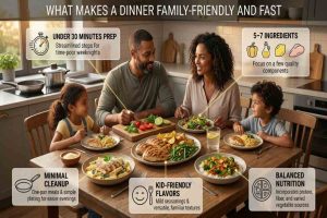 What Makes a Dinner Family Friendly and Fast