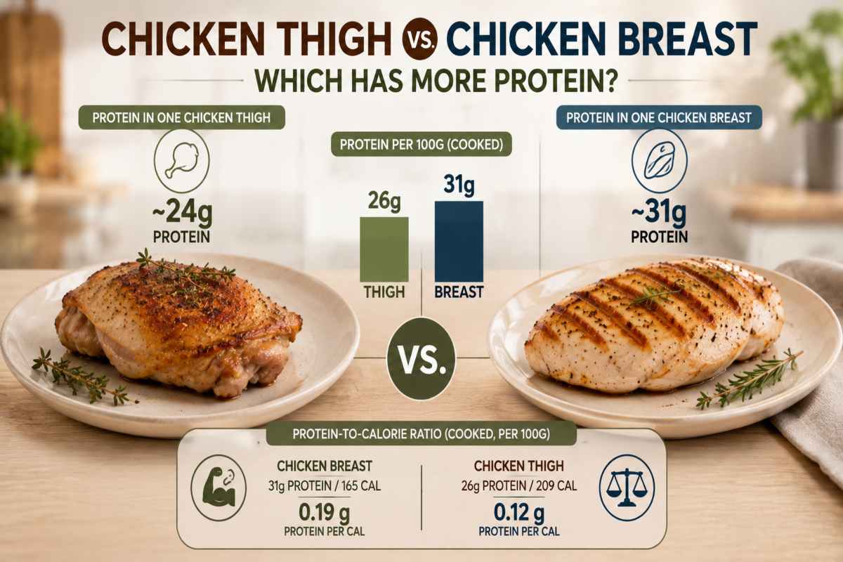 Chicken Thigh vs Chicken Breast