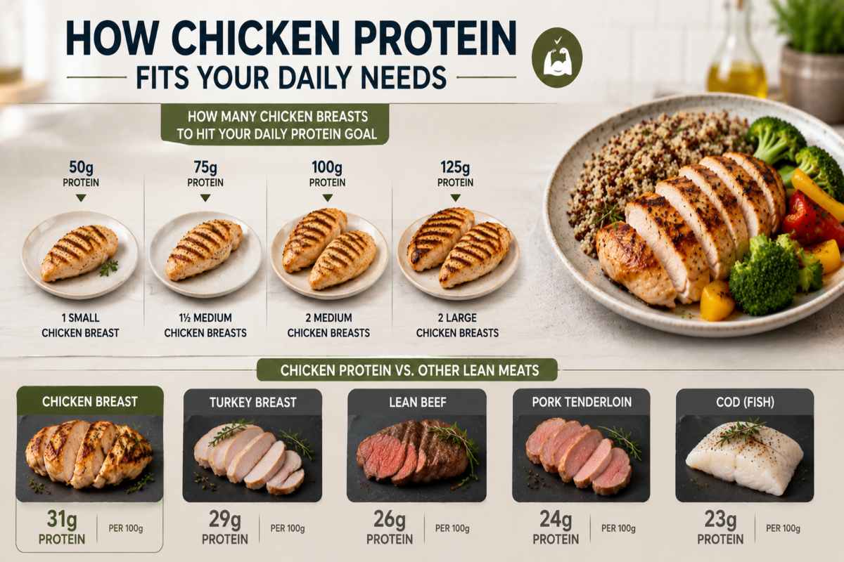 How Chicken Protein Fits Your Daily Needs