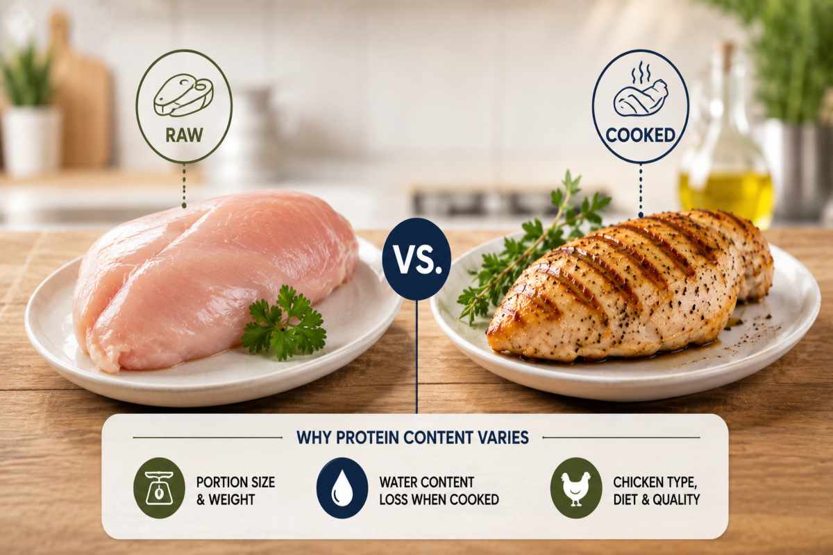 Protein Is in Chicken Breast