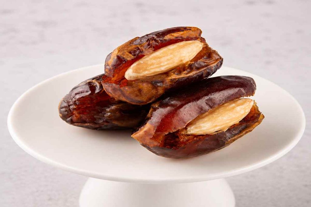 Almond Stuffed Dates