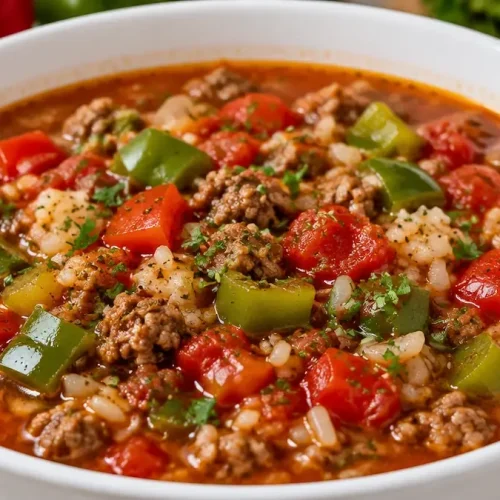 Stuffed pepper soup 2