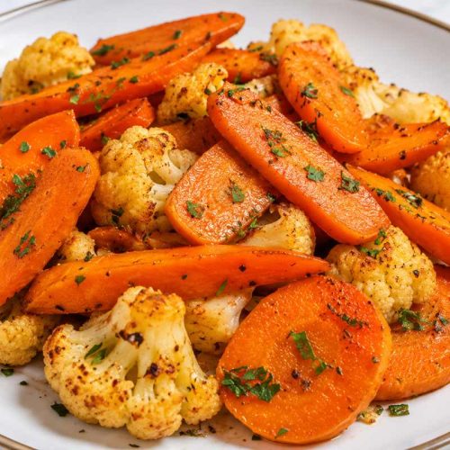 Honey Glazed Cauliflower