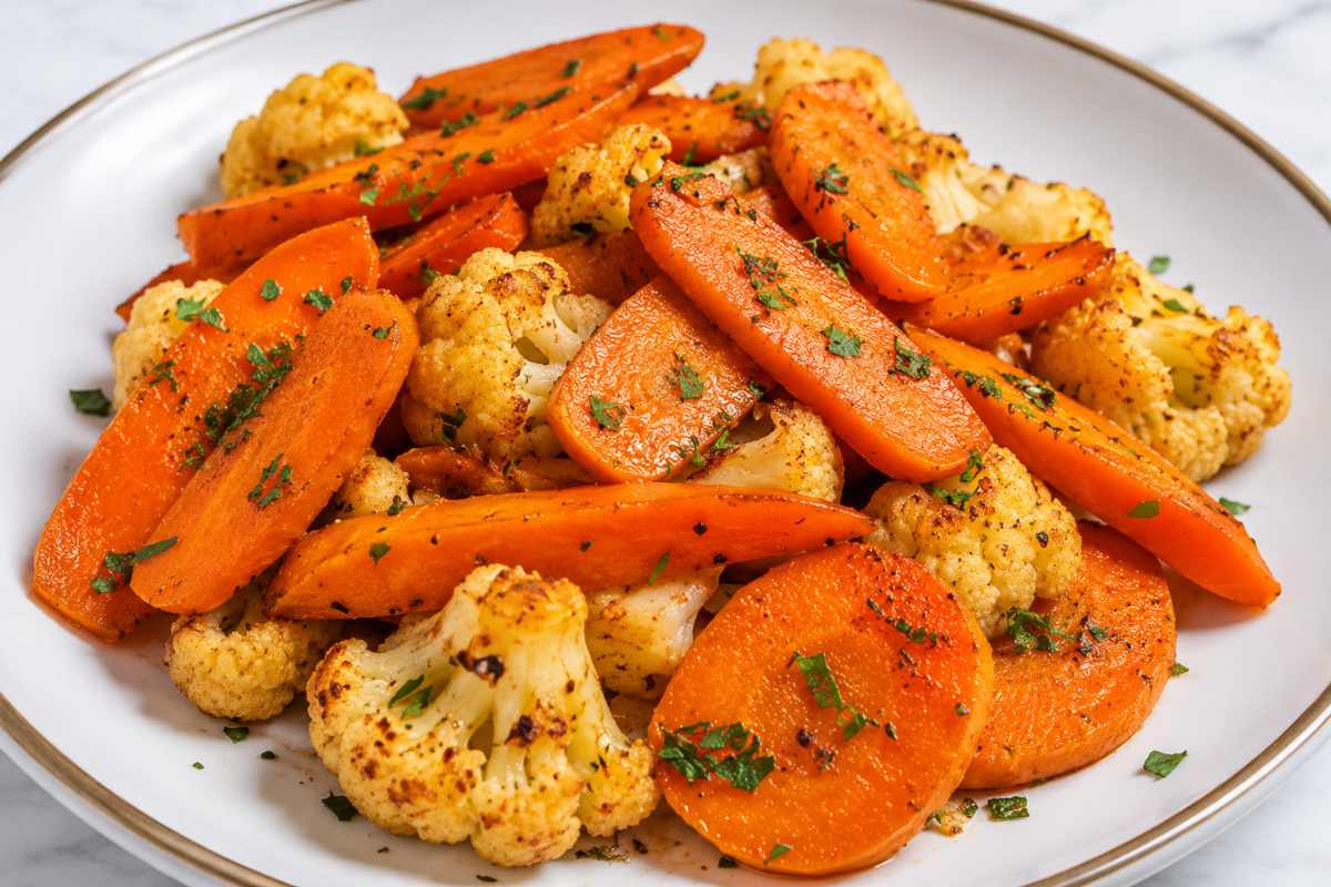 Honey Glazed Cauliflower