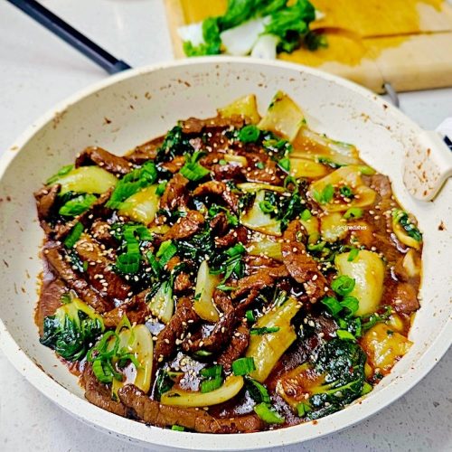 a-delicious-plate-of-beef-and-bok-choy-stir-fry-topped-with-sesame-seeds