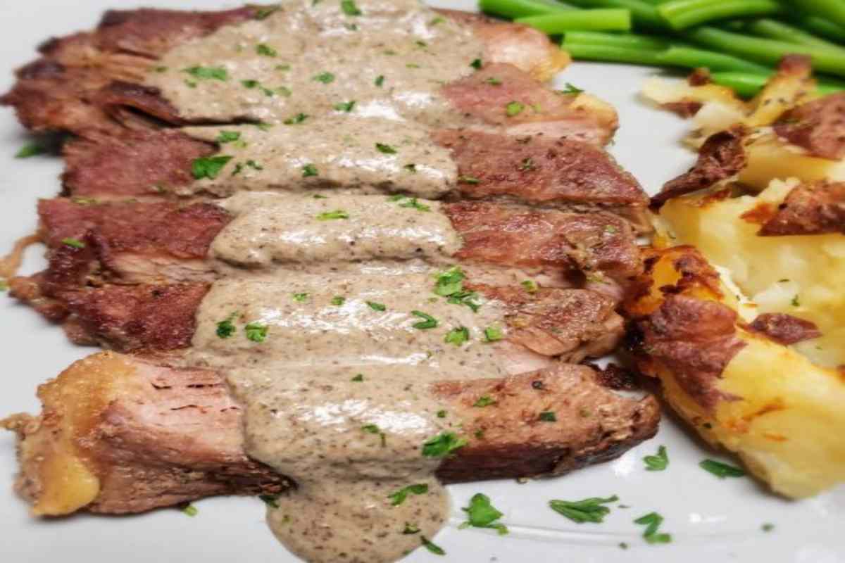 Beef Steak with Mushroom Sauce Recipe