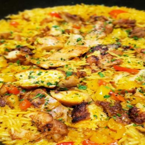 One Pot Cajun Chicken and Rice Recipe