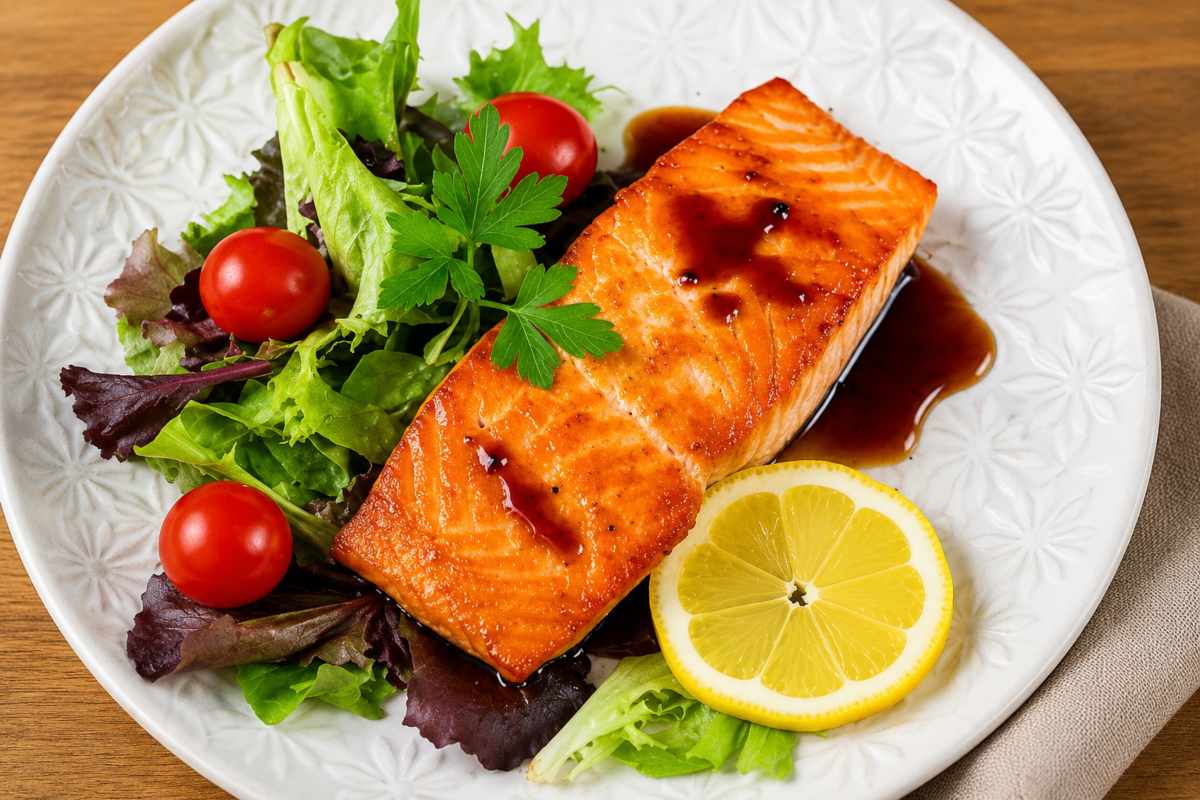 Honey Glazed Salmon Recipe