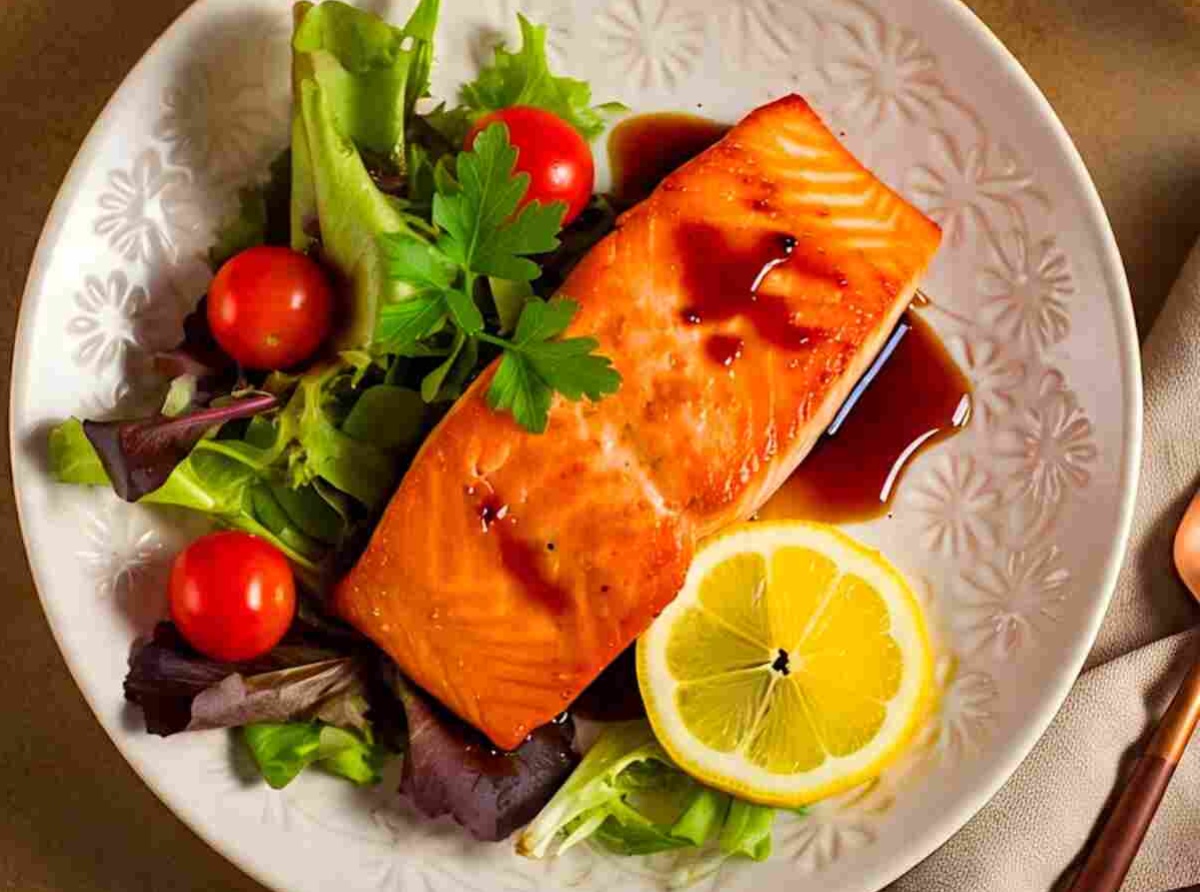 Honey-Glazed Salmon