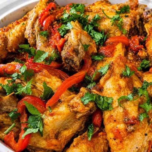 Chicken Wings Stew Recipe