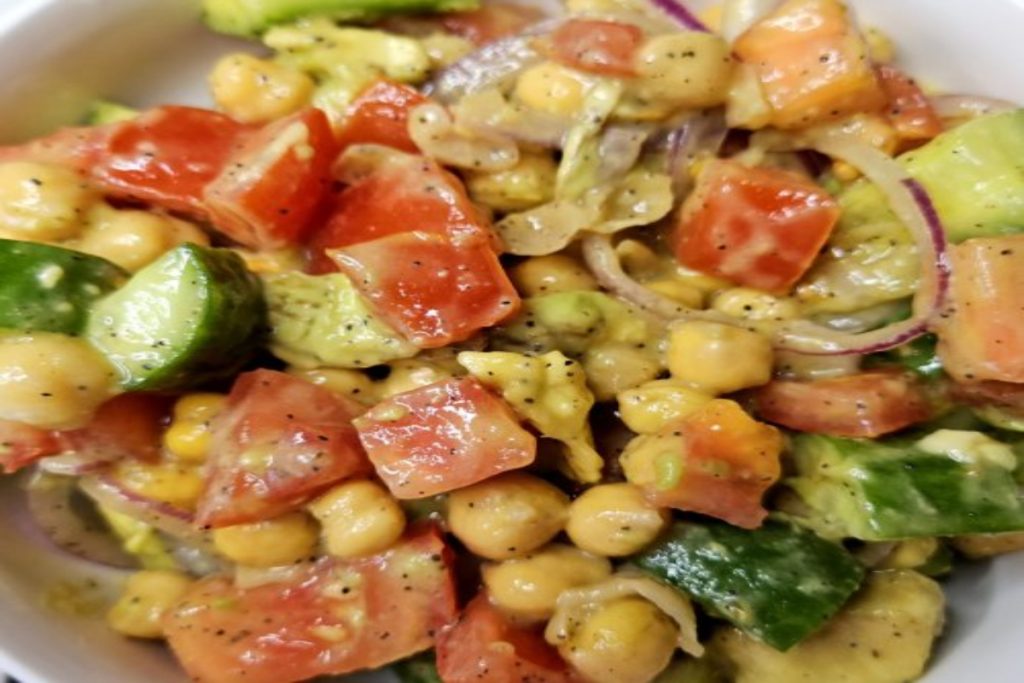 Easy Chickpea Salad Recipe